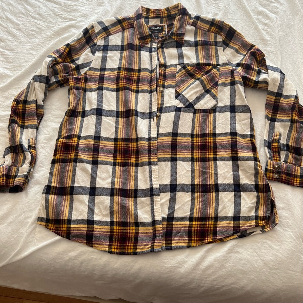Plaid Long Sleeve Shirt